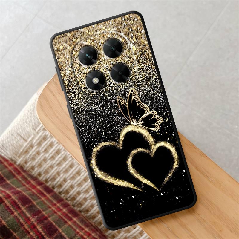 Creative Cartoon Butterfly Funda Phone Cover Case for Xiaomi Redmi Note 11 10S 9S 12 Pro 7 8 9 13 Pro Plus 10 11s 12s 14
