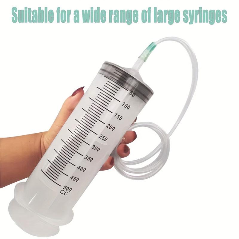 1Stk/1M Lang/6Stk/1M Grüner Spitzen-Transfertubus, Transparenter Flexibler Schlauch, Kompatibel mit Verschiedenen Weithals-Spritzen, Geeignet für Flüssigkeitstransfer