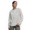Trendy 2025 Spring Mid-Length Retro Print Cotton Long-Sleeve T-Shirt