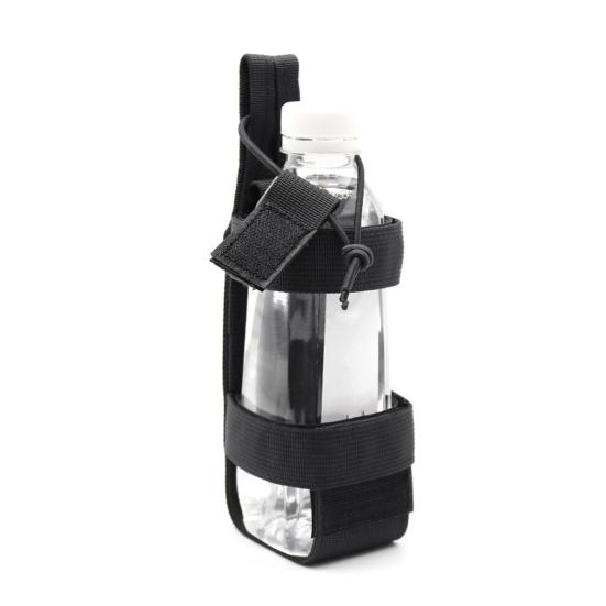 Outdoor Water Bottle Holder Sleeve with Adjustable Strap Portable Anti-fall Water Cup Protective Sleeve Tactical Belt Carrier for Camping