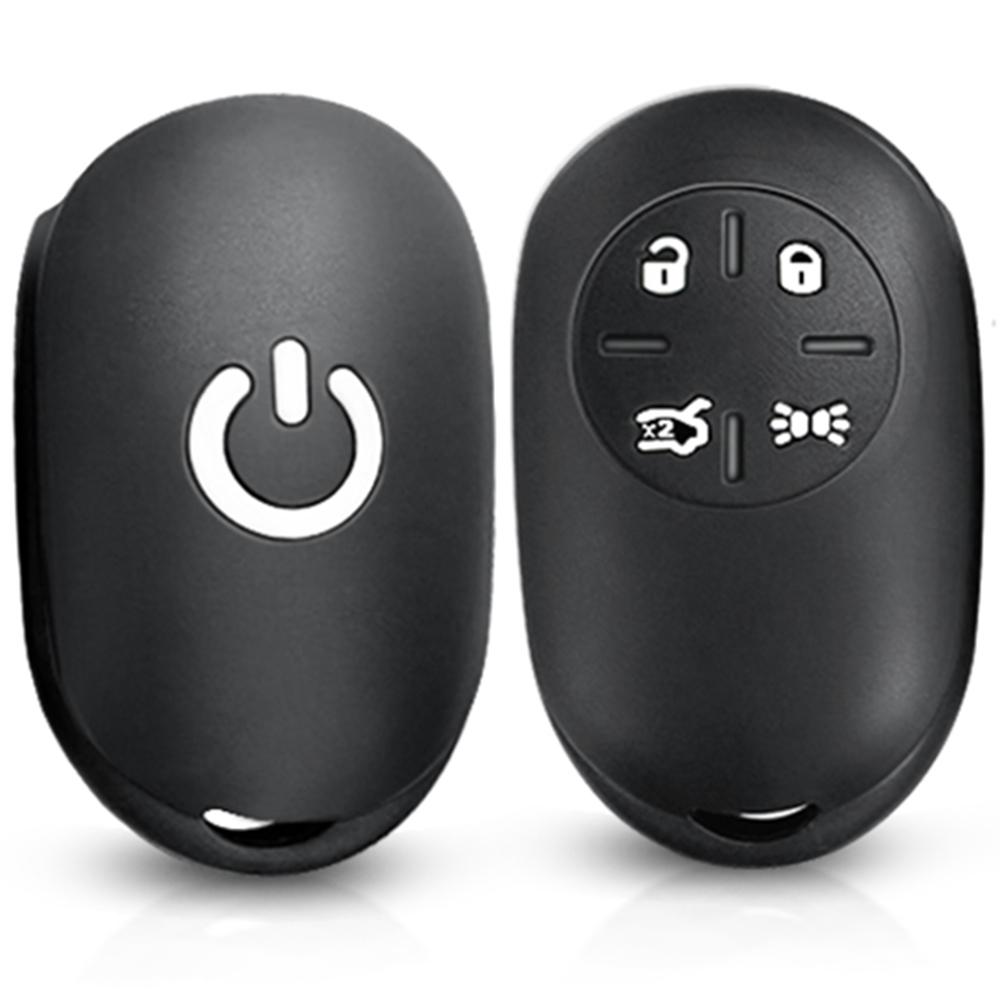 

for Fiat 500 500e 2023 car remote key case silicone chain key cover holder 4 buttons protecor shell fob