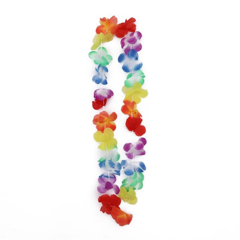 

Гавайский Фестиваль Цветочный Леи Ожерелье Костюмный Аксессуар Thin Necklace Small Garland