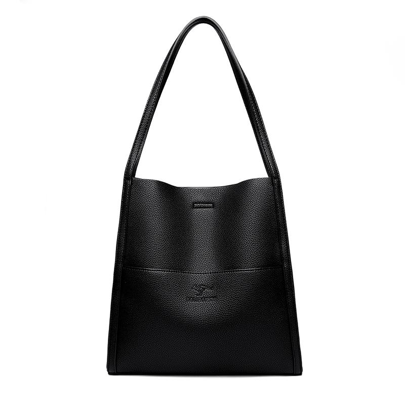 

Женская сумка через плечо из натуральной кожи, 3-слойная сумка, высококачественные женские сумки через плечо