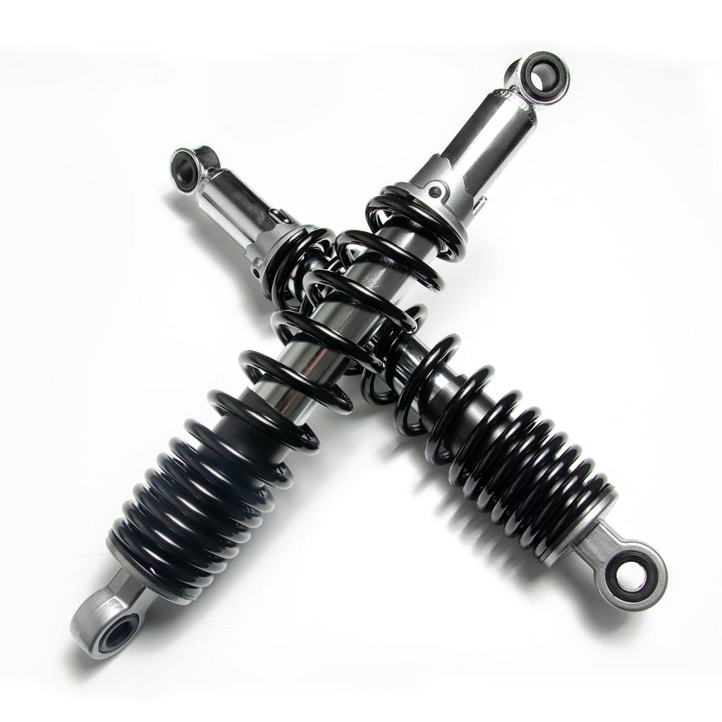 2PCS Motorcycle Rear Shock Absorber YBR100130 High Performance Spring Rear Suspension Shock Damper Replacement for