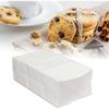 100er Pack Weiße Kraftpapiertüten, Fettbeständige Wachstüten in Lebensmittelqualität, Ideal für Snackbrot, Papiertüten Großhandel Wachspapier - RIpj