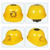 Adjustable Fan Helmet Solar Power Fan Safety Helmet Anti-mite   Construction Site