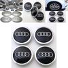 Center For Wheel Cap Car Emblem Badge Logo Cover Hub Grey 4pcsset 69mm
