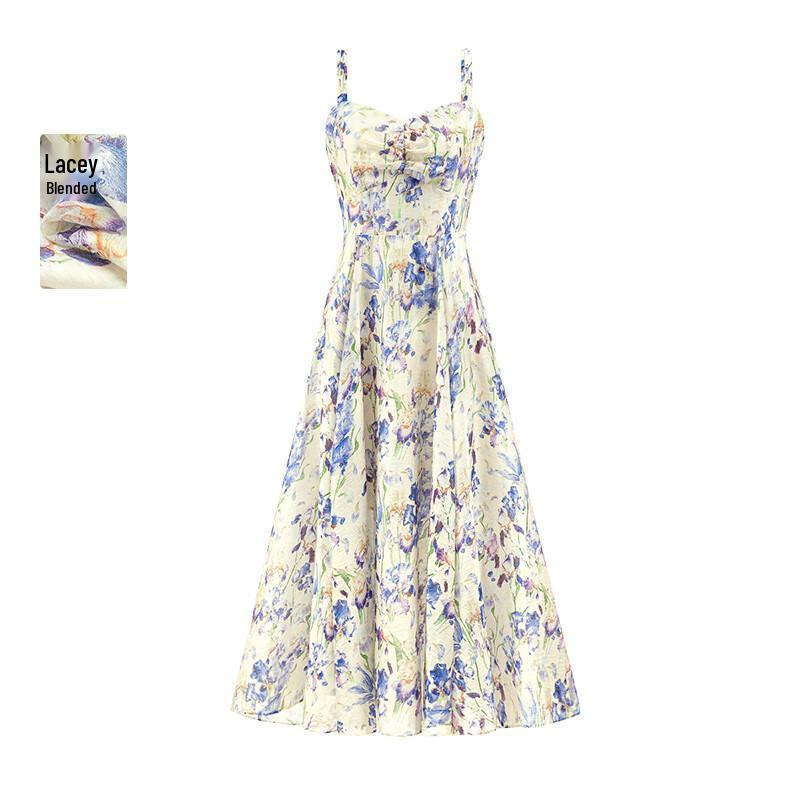 Женское цветочное платье-майка Sibaishe L