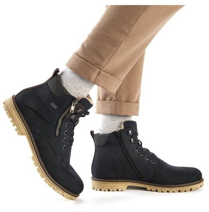 Rieker F3610 Lace-up Boots Blue