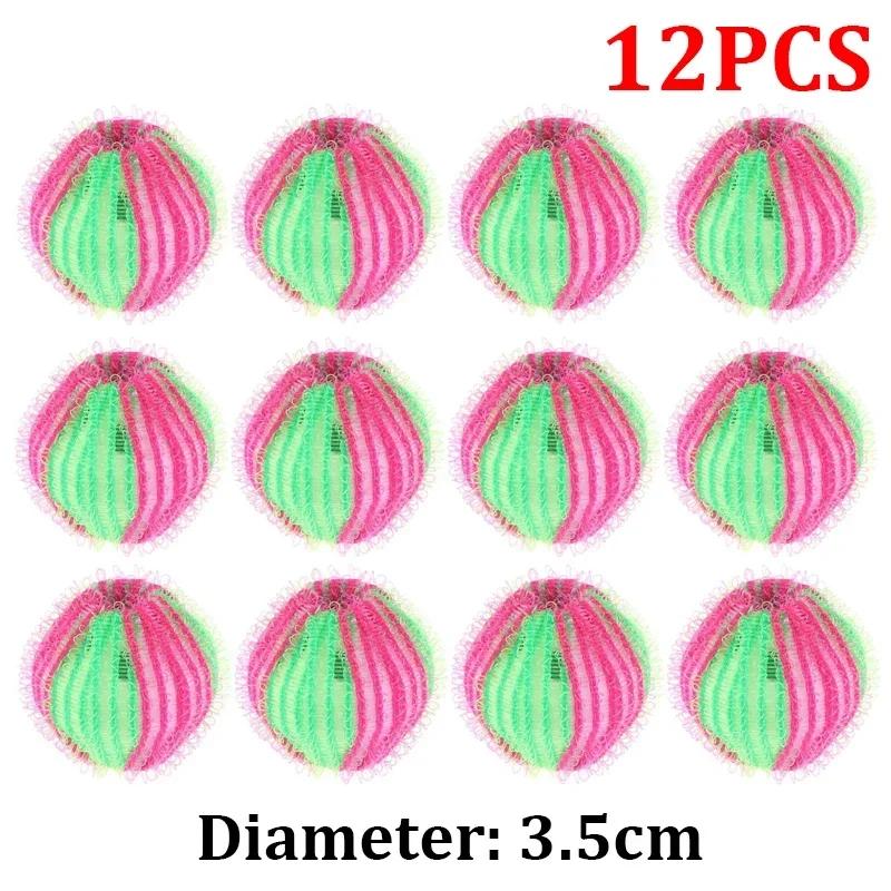 

12 шт., фильтр для волос для стиральной машины, плавающий мех, средство для удаления ворса, ловушка для волос, многоразовые шарики для стирки, шарики для чистки грязной коллекции