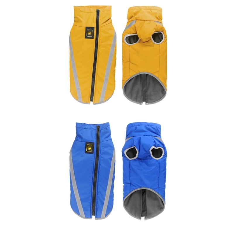 Dog Clothes Autumn and Winter Warm Large Dog Cotton Clothes Traction Dog Clothes Large Dog Jackets Pet Clothes