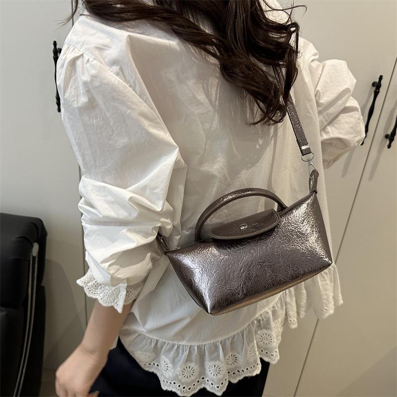 Premium Dumpling Bag Summer New High-end Texture Simple Commuting Leisure Shoulder Portable Messenger Bag Women's Bag