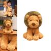 Adorable Plush Lion Doll Super Soft Stuffed Animal Perfect For Kids Birthday Gifts