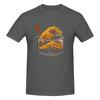 The Great Wave Of Coffee American Retro Tshirt Japanese Style Minimal Highdefinition Printing Tee