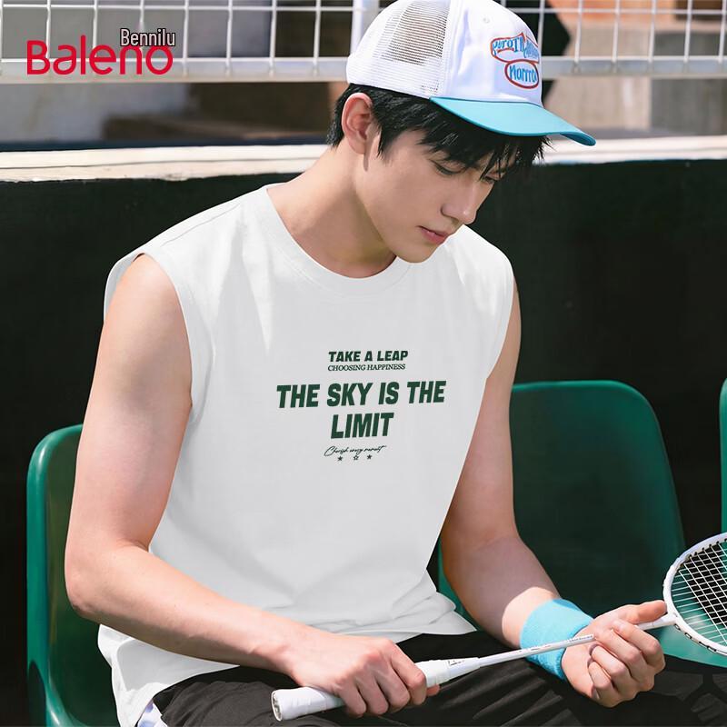 Baleno Men s Pure Cotton Summer Sleeveless T-Shirt 3XL