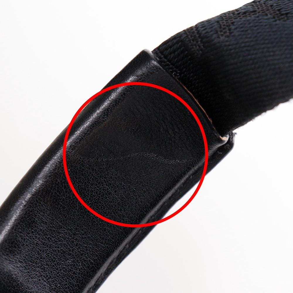 Chanel High Summer Handbag Sports Line Black Nylon Women Used