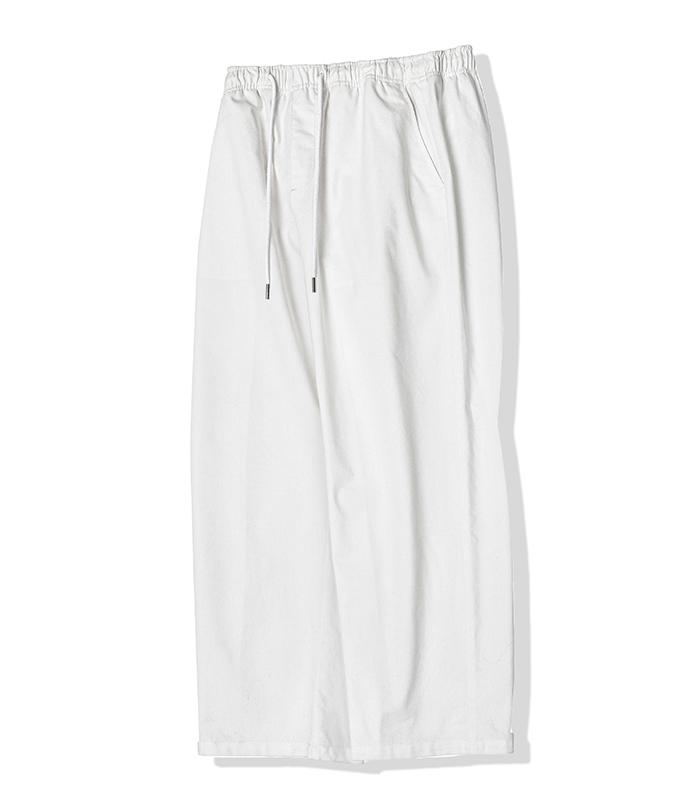 AVANDRESS French Linen-Like Semi-Wide Elastic Pants - 6 Colors
