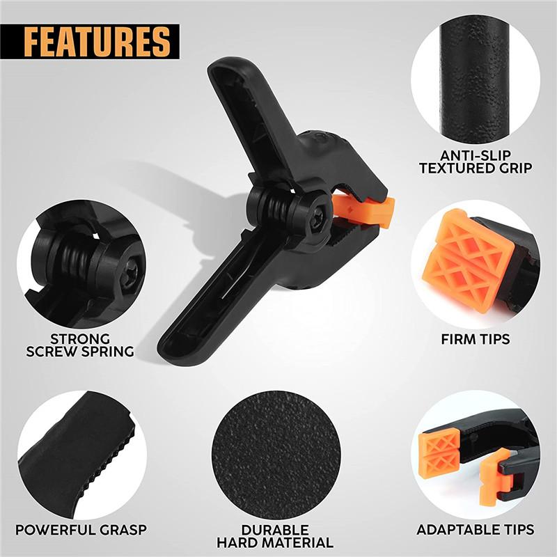2/5/6/10/12 PCS Photo Studio Light Photography Background Clips Backdrop Clamps for Fabric Paper Canvas