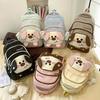 New Japanese ins high value fresh and sweet original style cute dog backpack female spine large capacity backpack