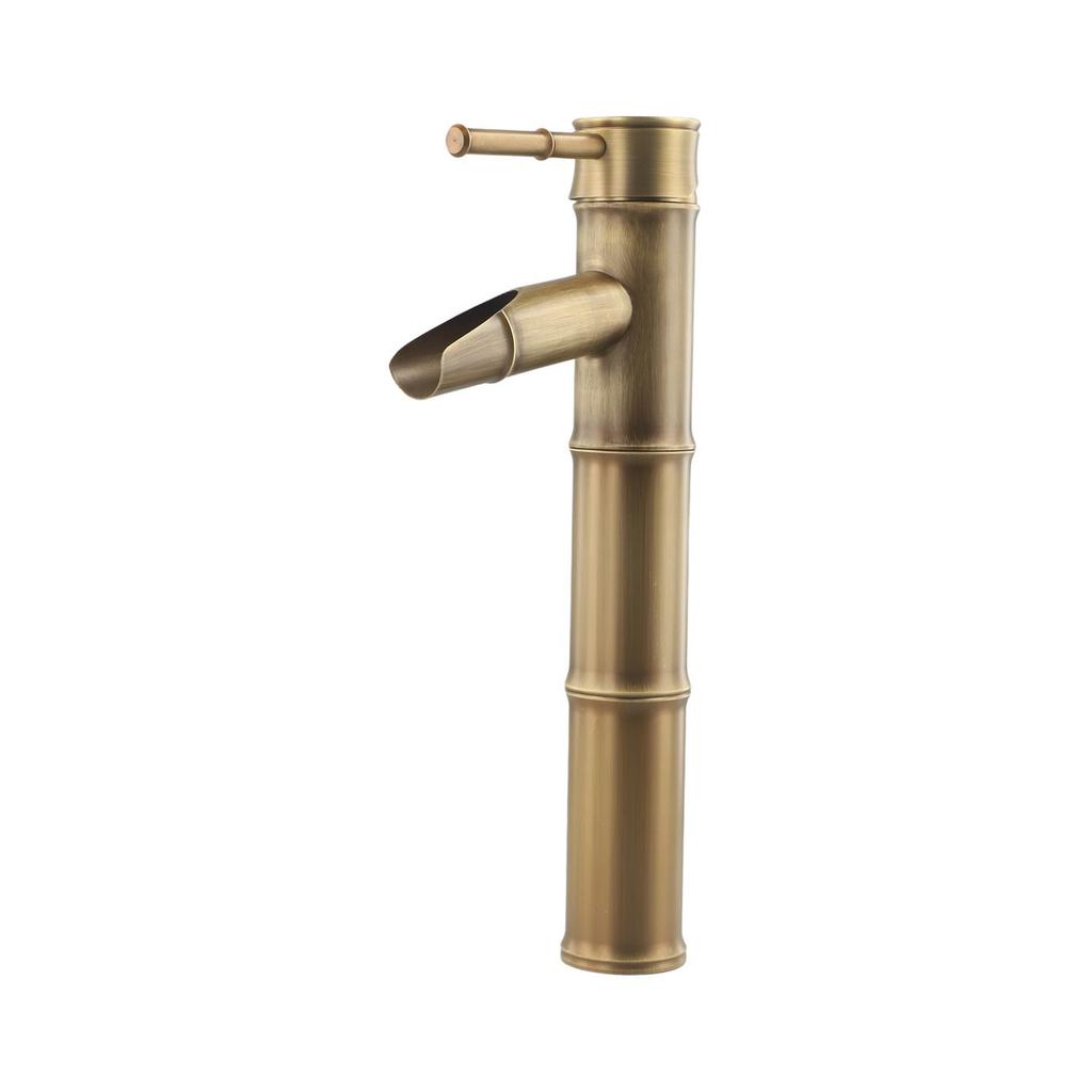 Basin Faucet Deck Mounted Hot And Cold Water Mixer Tap