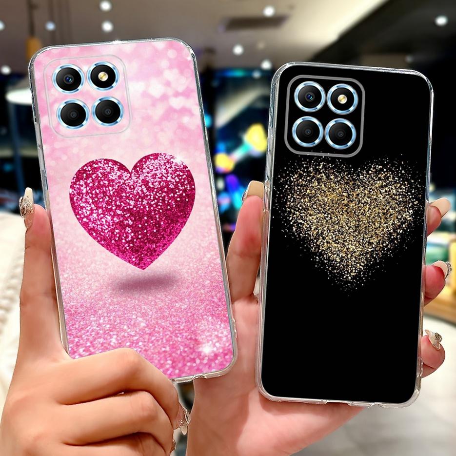 For Honor X6 Case Honor X8 5G VNE-N41 New Fashion Painted Cover Soft Slim Phone Case For Honor 70 Lite HonorX6 HonorX8 5G Fundas
