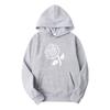 Flower Stripe Pattern, Printed Hoodie, Autumn And Winter Fashion Men'S And Women'S Long-Sleeved Sweater