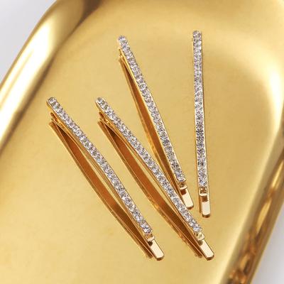 1/12 Pcs Rhinestones Hair Clip For Women Hair Accessories Crystal Hair Clips Girls Barrette Hair Pins  Hair Jewelry Headdress