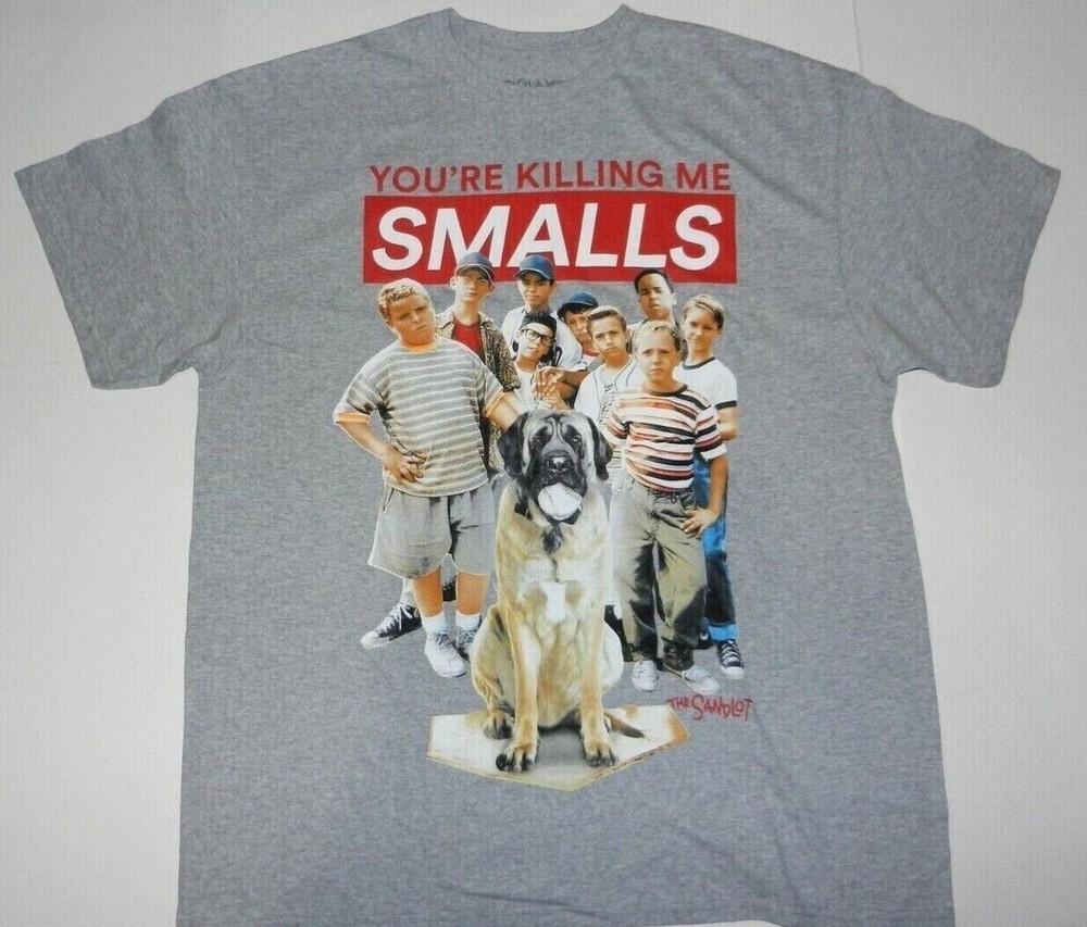 Футболка  Песочница  Ты меня убиваешь, Смоллс Спортивно-серая Унисекс S-5XL 1H0198 Унисекс Футболка XL