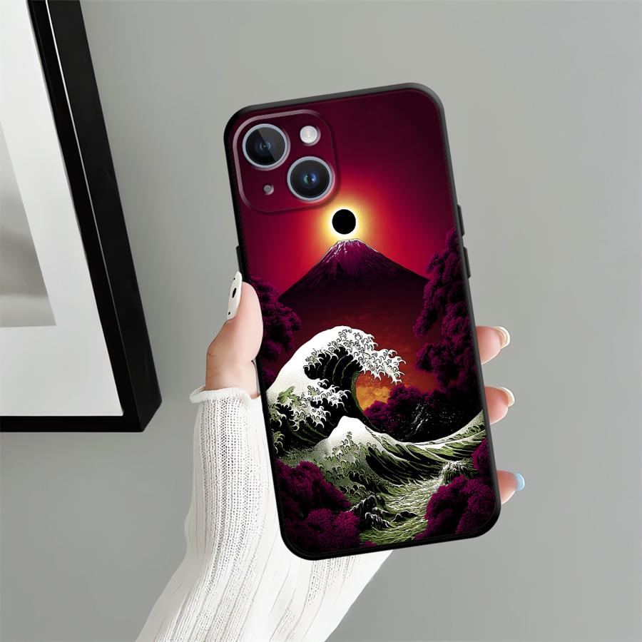 Funda Phone Cover Case for Apple iPhone 17 Pro Max 13 XR XS MAX 11 14 12 Air 16 15 Pro 7 8 Sunset Scenery