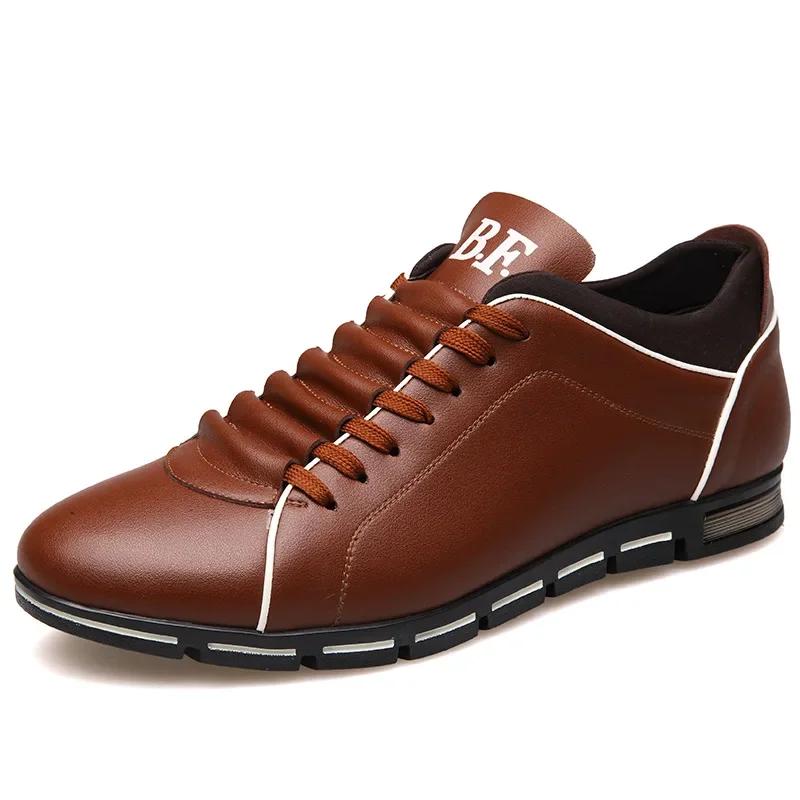 Men's Fashion Casual Shoes New British Style Four Seasons Banquet Gentleman Sports Shoes Comfortable Wear-resistant Flat Shoes