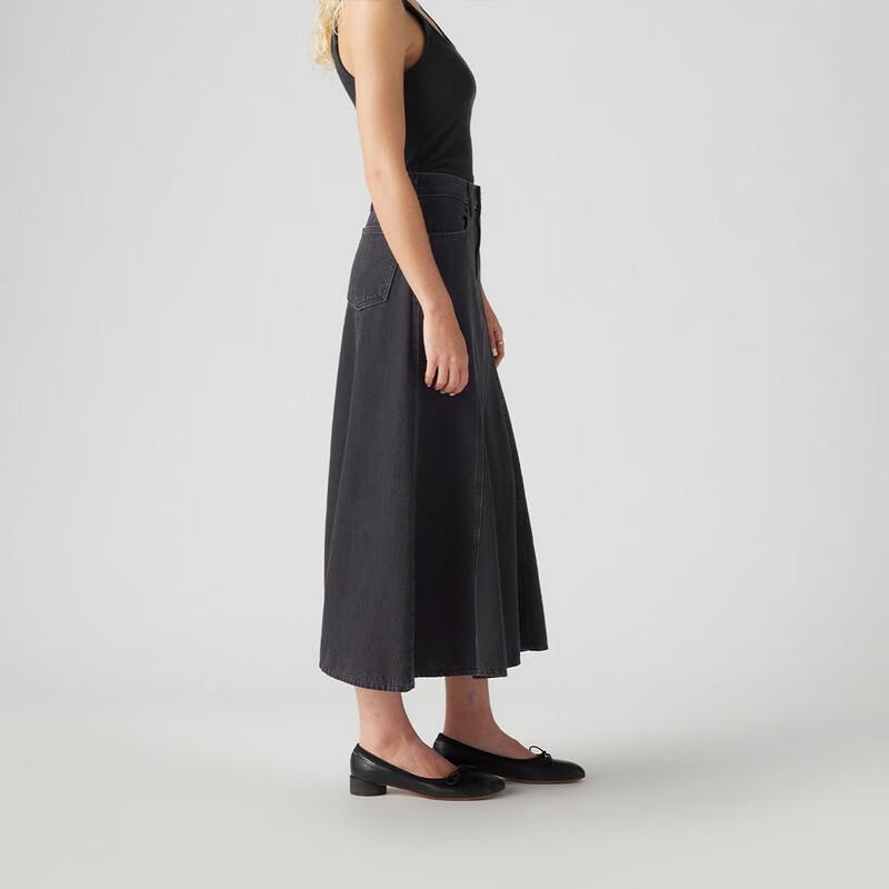 Levi's Women's A-Line Denim Midi Skirt