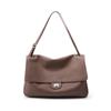 Messenger bag Crossbody portable underarm shoulder bag casual fashion first layer cowhide large capacity tote bag
