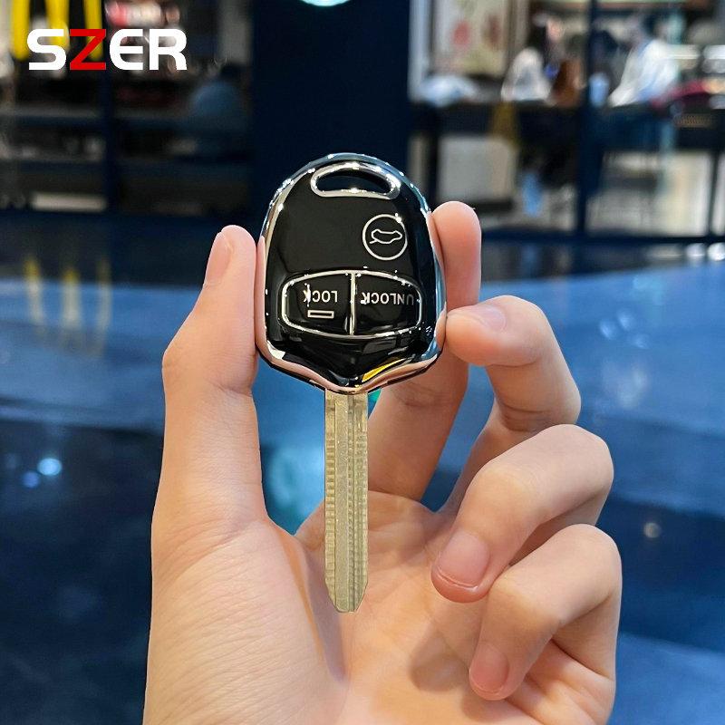 2 3 Buttons TPU Car Key Case Cover Shell Fob For Mitsubishi Lancer EX Evolution Grandis Outlander Triton Pajero ASX Accessories