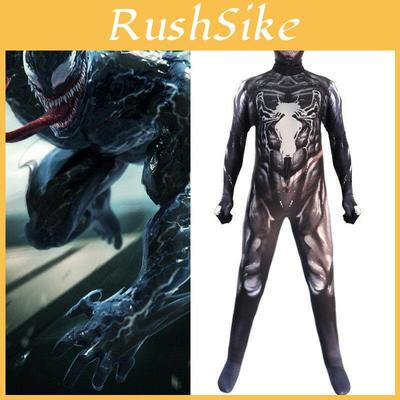 Kostým Venom Spider-man Cosplay Kombinéza s Vynikajícím Designem a Prodyšnou Látkou pro Děti a Dospělé