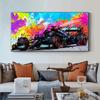 Modern Popular Wall Art Racing F1 Colorful Oil Painting Hd Canvas Poster Prints Home Bedroom Living Room Decoration Gifts