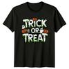 Trick Or Treat Halloween Holidays Unisexs TShirt Unisexs Tee Spooky Graphic Top