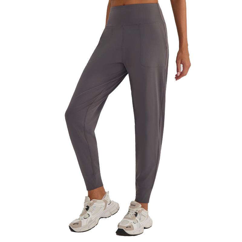 High Waist Quick Dry Autumn-Winter Yoga Joggers - Plus Size, Breathable, Butt Lifting Sportswear.