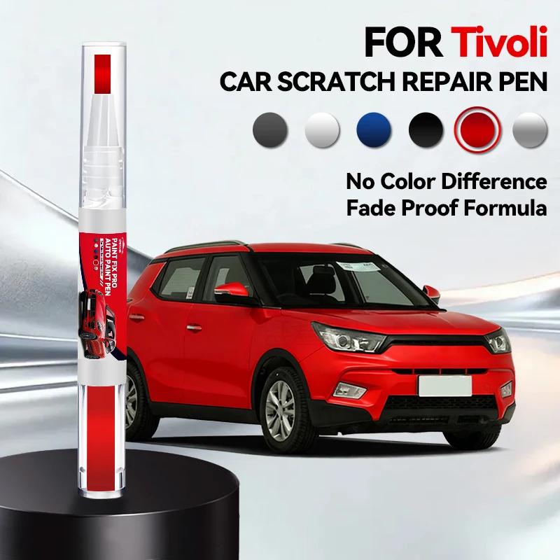 

Car Dedicated For KGM SsangYong Tivoli Paint Repair Pen Touch Up Scratch Remover DIY Car Accessories Red Blue Grand White Silver червоний