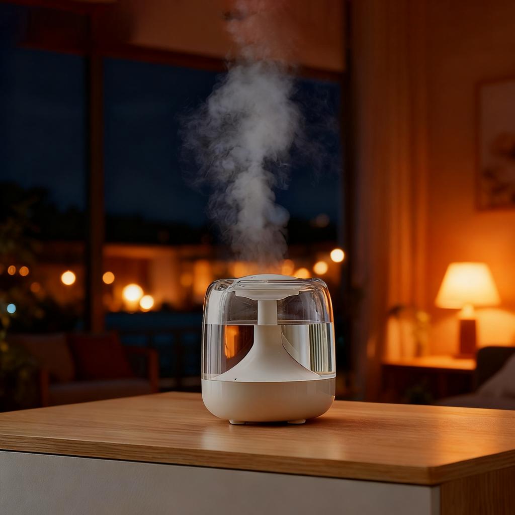 Mini humidifier Small silent big spray aromatherapy machine for bedroom USB office desktop air humidifier