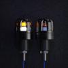 Motorcycle Scootor LED Handlebar End Turn Signal Corner Light DC12V Flasher Handle Grip Blinker Side Marker Hand Lamp 2x