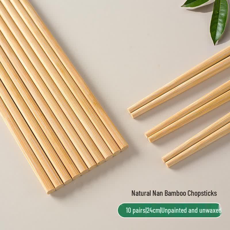 Qoowei Natural Bamboo Chopsticks
