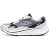 Go Series Comfortable Versatile Fabric Synthetic Leather Low Top Running Shoes Women Sneaker Gray 128622-GRY
