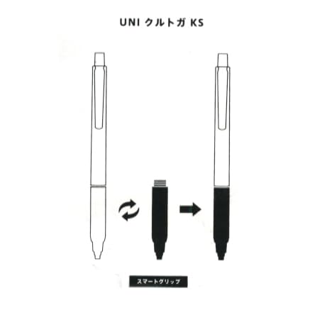 Piese Smart Grip tip zimțat Kurtoga model KS [Negru] SG-KS-RB01