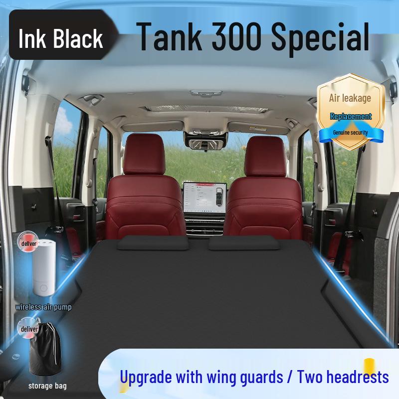 Tank 300 Car Air Mattress: Rear Seat Folding Sleeping Pad for Trunk