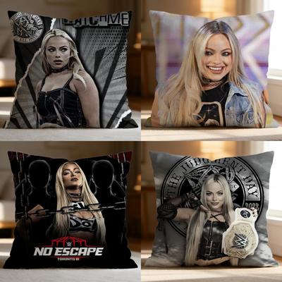 Hot L-LLiv Morgan Cushion Cover Soft Washable Pillow Case Multi-Scene for Couch Bed Travel Office Use