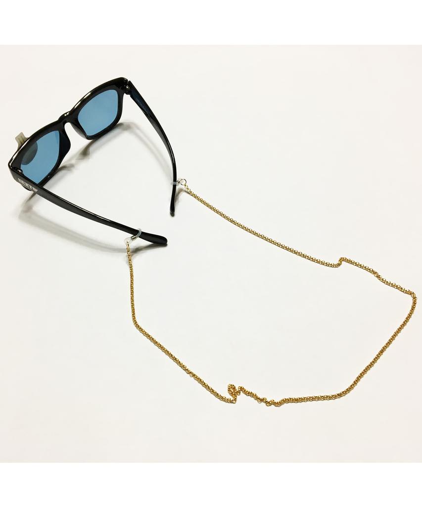 Segseuto [Surgical Steel][Eyeglass Chain] W-Type 002 E.L Gold