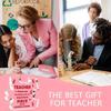 Best Teacher Ever Acrylic Sign - Appreciation & Graduation Gift for Educators