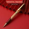 Retro Bamboo & Metal Pen: High-End Ballpoint, Fountain, Signature for Business or Graduation Gifts
