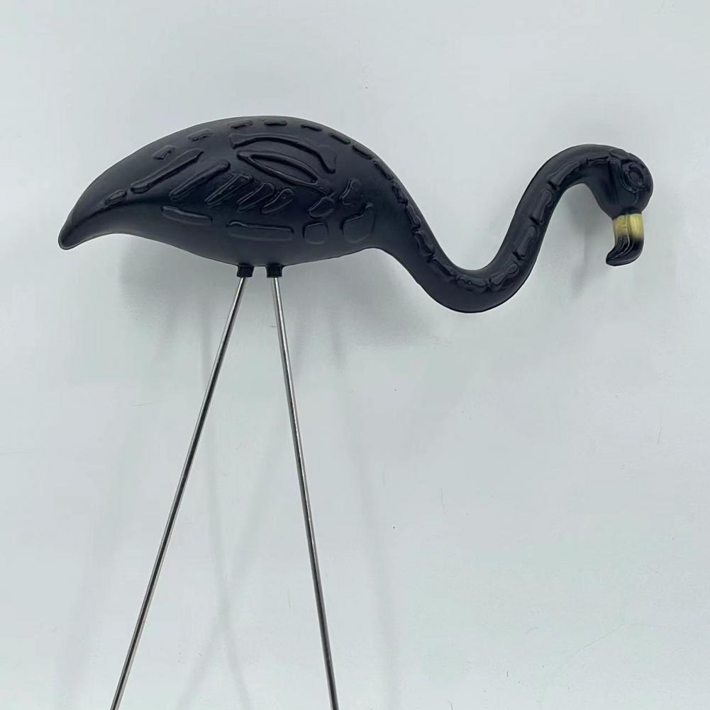 Halloween Flamingo Decor Halloween Flamingo Skeleton Decor Glow-in-the-dark Flamingo Garden Stake Set for Indoor for Lawn