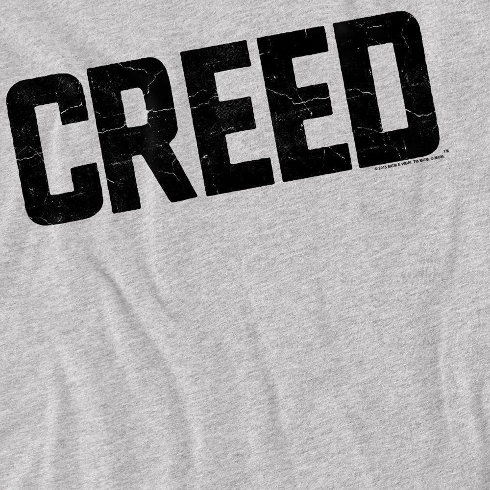 Creed Unisex Adult Cracked Heather Logo T-Shirt